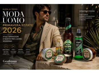 Trend moda uomo Primavera/Estate 2026: stile, capelli e dettagli che fanno la differenza